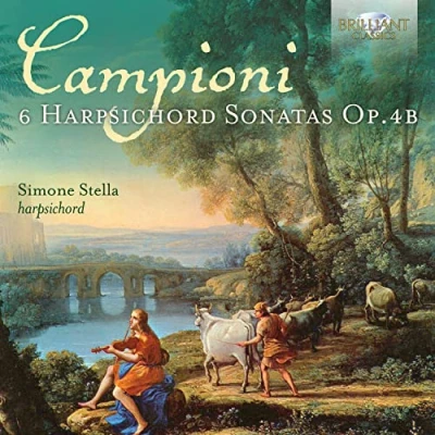 Afbeelding van Simone Stella Campioni: 6 Harpsichord Sonatas Op.4B (CD)