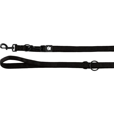 Afbeelding van Flamingo Zorba Trainingslijn Honden Zwart 200cm 25mm 1st 133972