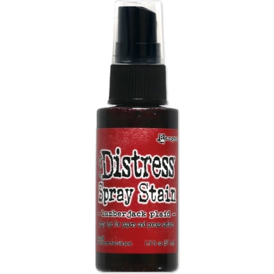 Afbeelding van Ranger Distress Spray Stain 57 ml Lumberjack plaid TSS82408 Tim Holtz (10 22)