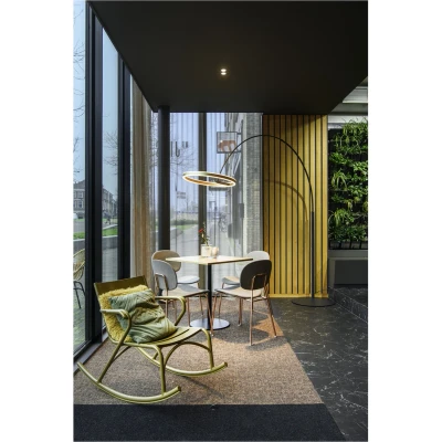 Afbeelding van SLV 113492 New Tria II Inbouwring Halogeen GU10 100 W Zwart