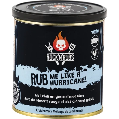 Afbeelding van Rock &#039;n&#039; Rubs Rub me like a hurricane