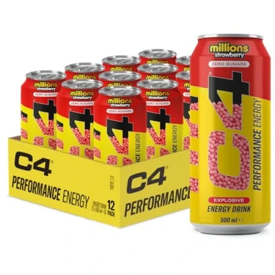 Afbeelding van Cellucor C4 Carbonated 12x 500ml Millions Strawberry