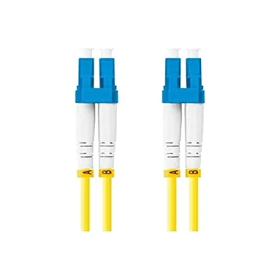 Afbeelding van Slang Lanberg G657A1 (2 m) Geel Duplex