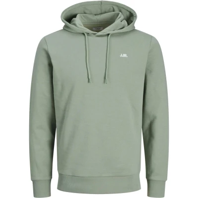Afbeelding van JJ REBEL JREBREBEL LOGO SWEAT HOOD NOOS Heren Trui Iceberg Green