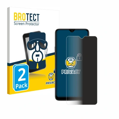 Afbeelding van BROTECT privacy screenprotector voor Samsung Galaxy A20s Folie Beschermfolie Blauwlichtfilter (2 Stuks)