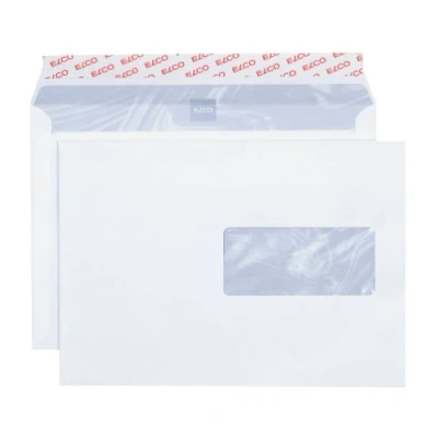 Afbeelding van Elco 62896 enveloppen met venster, C5, wit, 500 stuks