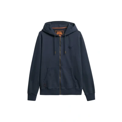 Afbeelding van Superdry Sweater met rits, Heren, Maat: XL, Eclipse navy
