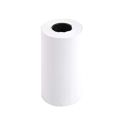 Afbeelding van Exacompta Ref. 43642E Doos met 20 rollen voor bankkaarten breedte 57 mm x diameter 30 boorhouder 12 1 thermische laag 55g/m² fenolvrij Metratie (+/ 2m) : 9 m wit