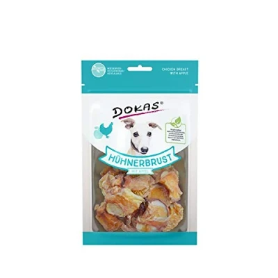 Afbeelding van 3x70g Kauwsnack Kip met Appel Dokas Hondensnacks