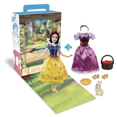 Afbeelding van Disney Storybook Sneeuwwitje Doll, en de Zeven Dwergen