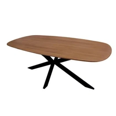Afbeelding van Kick eettafel Dana 210cm bruin