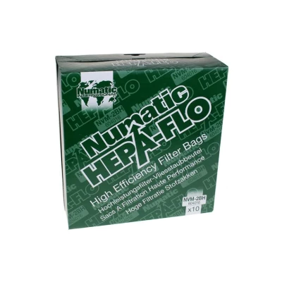 Image de numatic Sacs d&#039;aspirateur hepa flo 15 litres nvm2bh 604016