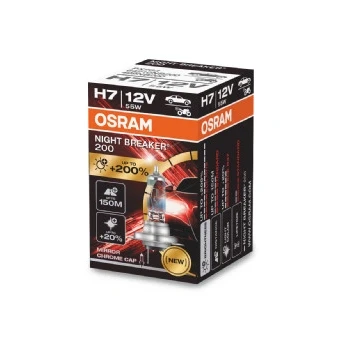 Afbeelding van Osram H7 Halogeenlamp 12V 55W PX26d Night Breaker 200