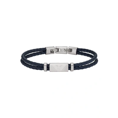 Afbeelding van Emporio Armani LOGO Essentials Armband Silver coloured, Heren, Maat: One Size, coloured