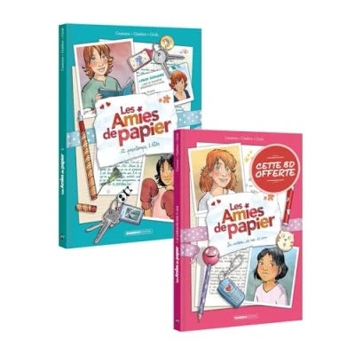 Afbeelding van LES AMIES DE PAPIER,01+02 (PACK)