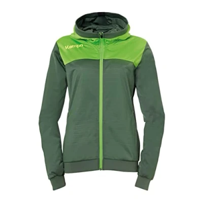 Afbeelding van Kempa Emotion 2.0 Jas met Capuchon Dames Dragon Groen Hope Maat M