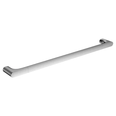Afbeelding van KEUCO Badhanddoekhouder van metaal, hoogglans verchroomd, 60 cm lang, voor badkamer of sauna, handdoeken, wandmontage, handdoekstang, Edition 400