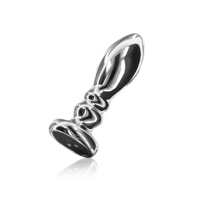 Afbeelding van ToyJoy Buttocks Vibrating Metal Plug L Zilver