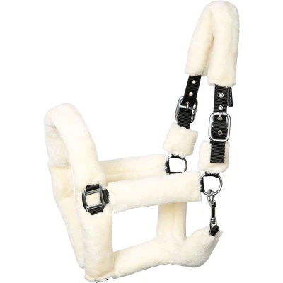 Afbeelding van Harry&#039;s Horse Halster Teddy Full Zwart Crème