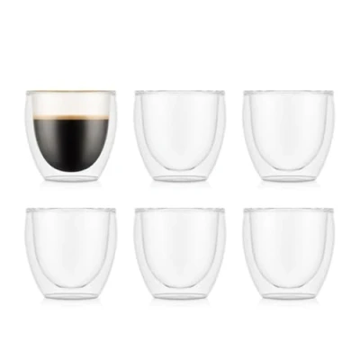 Image de Bodum Pavina 4557 10 12 Set 6 Verres 0,08 Litres