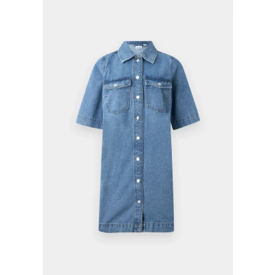 Afbeelding van VERO MODA VMFENJA 2/4 SHORT DENIM DRESS GA NOOS Dames Mini jurken