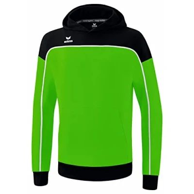 Afbeelding van CHANGE by erima sweatshirt met capuchon green/zwart/wit / 128