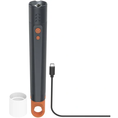 Afbeelding van Hama Led zaklamp &quot;FLX1200 C&quot;, oplaadbaar, schokbest., alu, 4 standen + SOS, zoom