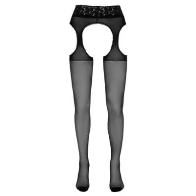 Afbeelding van Romantisch Open Kruis Panty
