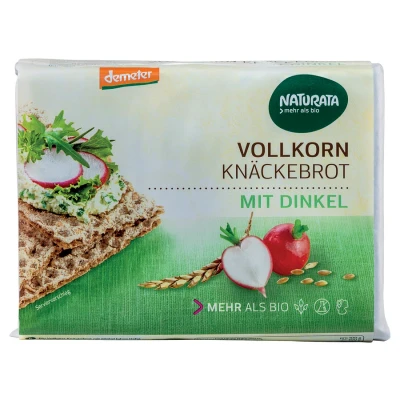Afbeelding van Naturata Volkoren Knäckebröd Spelt Biologisch 250GR