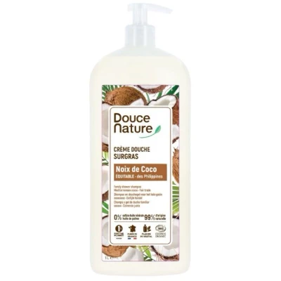 Afbeelding van Douce Nature Shower Gel Exotic Soft Coconut 1000 Ml.