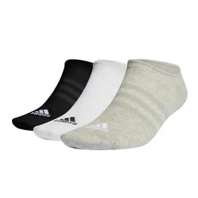 Afbeelding van adidas Uniseks Thin and Light 3 paar onzichtbare sokken