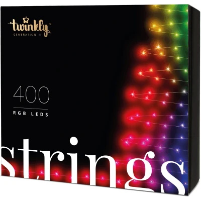 Afbeelding van Twinkly kerstverlichting 35.5 meter (400 LEDs, Wifi, Timer, RGB, Binnen/Buiten)