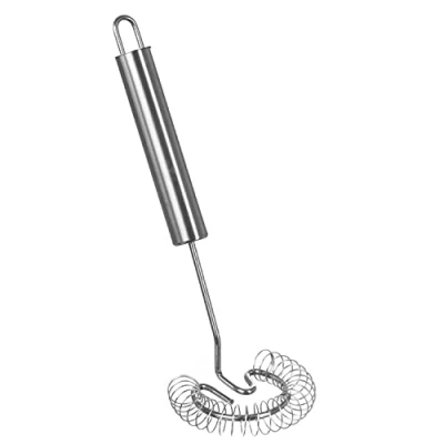Afbeelding van wenco Spiraalgarde Lengte 22 cm Roestvrij staal 18/10 Vaatwasmachinebestendig Zilver Roestvrijstaal 18/0