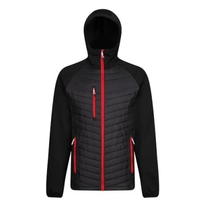 Afbeelding van Regatta Navigate Hybrid Jacket RG0549 Black/Lime L