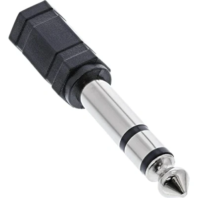 Afbeelding van InLine 99305 Stereo Audio Adapter 6,3 mm jack op 3,5