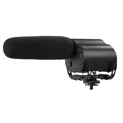 Afbeelding van Saramonic Vmic Recorder, on camera microfoon met ingebouwde recorder sd slot om op te nemen