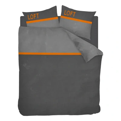 Afbeelding van Snoozing Debby Flanel Dekbedovertrek Lits jumeaux 240x200/220 cm + 2 kussenslopen 65x65 Grijs