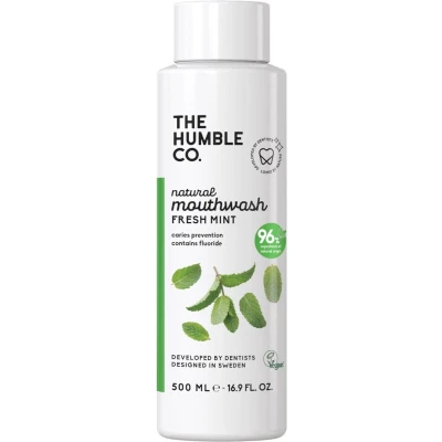 Afbeelding van Humble Brush Natural Mouthwash Fresh Mint 500ML