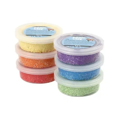 Afbeelding van Foam Clay Klei Set met 6 Metallic kleuren