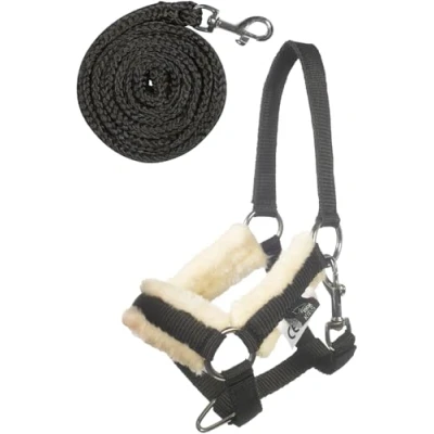 Afbeelding van HKM Halsterset Hobby Horsing Zwart One size Agradi.be