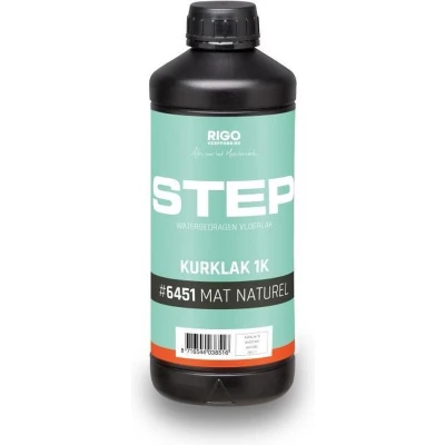 Afbeelding van Step Kurklak 1K #6451 mat naturel 1 ltr