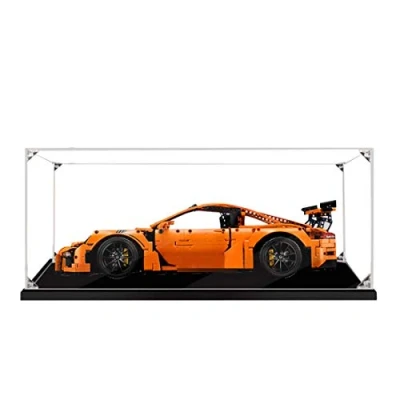 Afbeelding van Acrylvitrine compatibel met Lego 42056 Technic Porsche 911 GT3 RS stofdichte presentatiehoes voor 42056, zonder modelset (type 1)