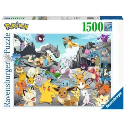 Afbeelding van Puzzel Pokémon Classics Ravensburger 1500 Onderdelen