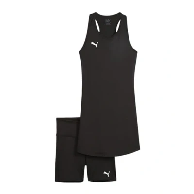 Afbeelding van Puma teamGOAL Dress Dames sportjurk Black White