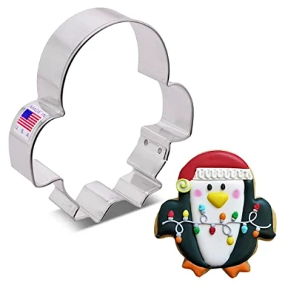 Afbeelding van Ann Clark Cookie Cutters Pinguïn uitsteekvorm 10,16 cm