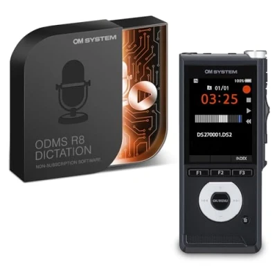 Afbeelding van Olympus OM Digital Solutions DS 2700 dicteerapparaat (2 GB), Dictafoon, Zwart