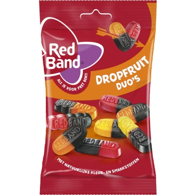 Afbeelding van Red Band Dropfruit Duos 24x100g