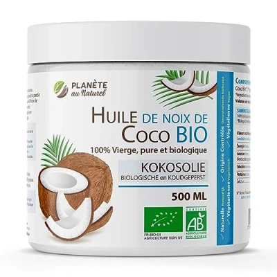 Afbeelding van Biologische kokosolie, 500 ml