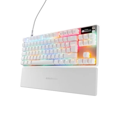 Afbeelding van Steelseries Gaming Toetsenbord Apex Pro Tkl Gen 3 Azerty Wit (64902)