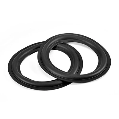 Afbeelding van 2 stuks 6 inch / 156 mm luidspreker schuim reparatieset Surround, geperforeerd, rubberen rand reserveonderdelen reparatie DIY surround cover
